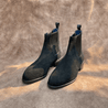 Suede Black Chelsea Boot