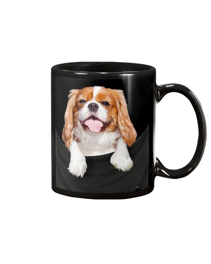 Cavalier King Charles Spaniel In Pocket Trending Gift For Dog Lovers Mug