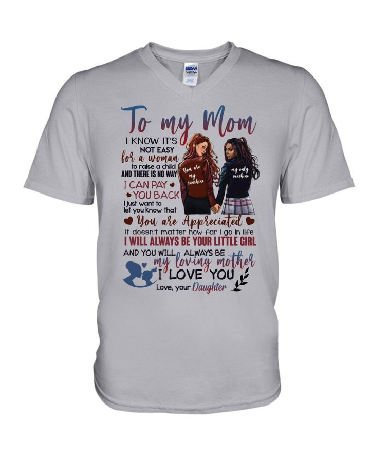 Daughter Gift For Mom You Are Appreciated Guys V-Neck