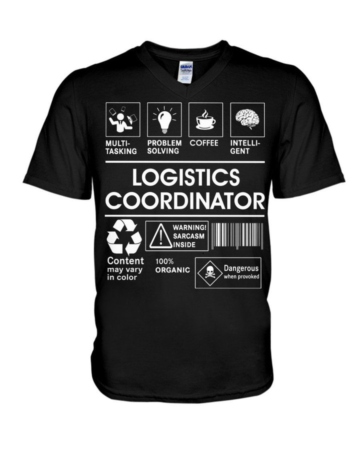 Logistics Coordinator Design Gift Idea Guys V-Neck