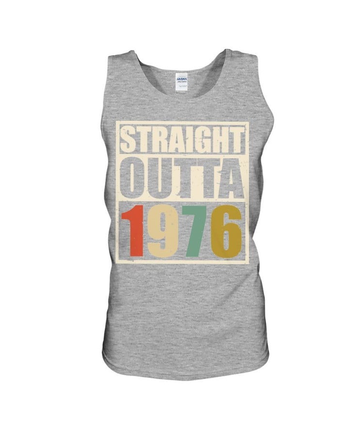 Straight Outta 1976 Special Simple Unisex Tank Top