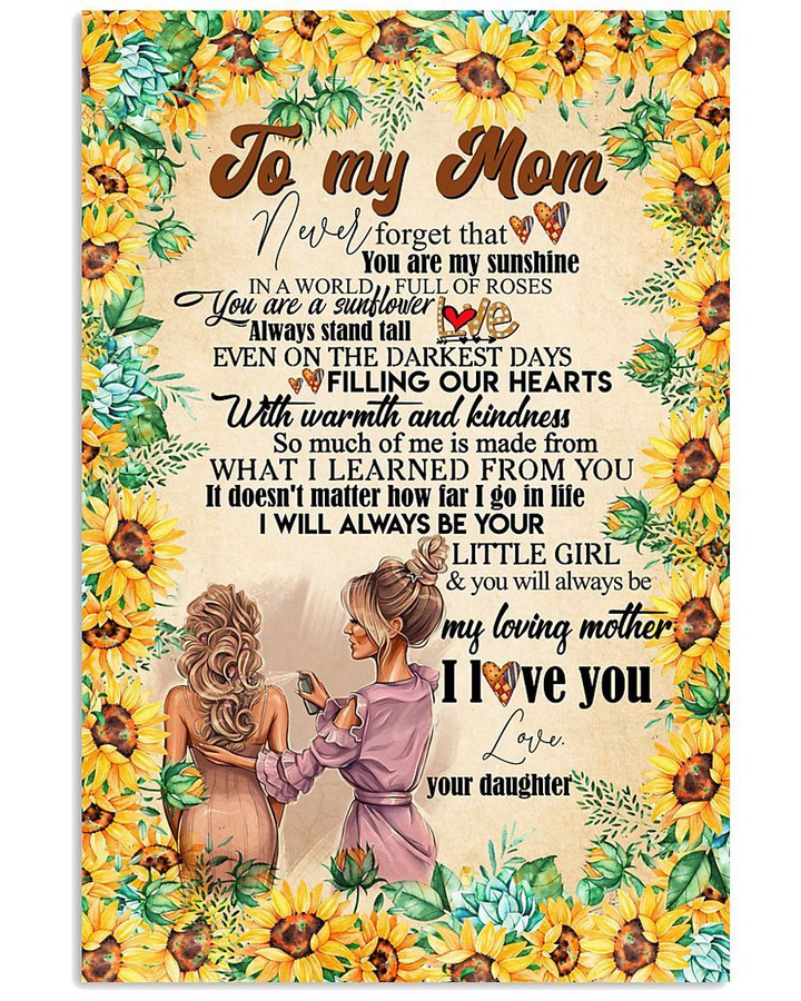 Present For You'll Always Be My Loving Mother Abuelo Vertical Poster