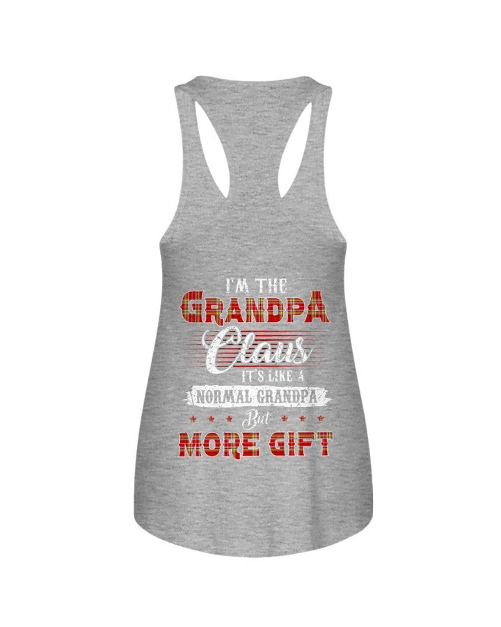 Gift For Grandpa I'm The Grandpa Claus Ladies Flowy Tank