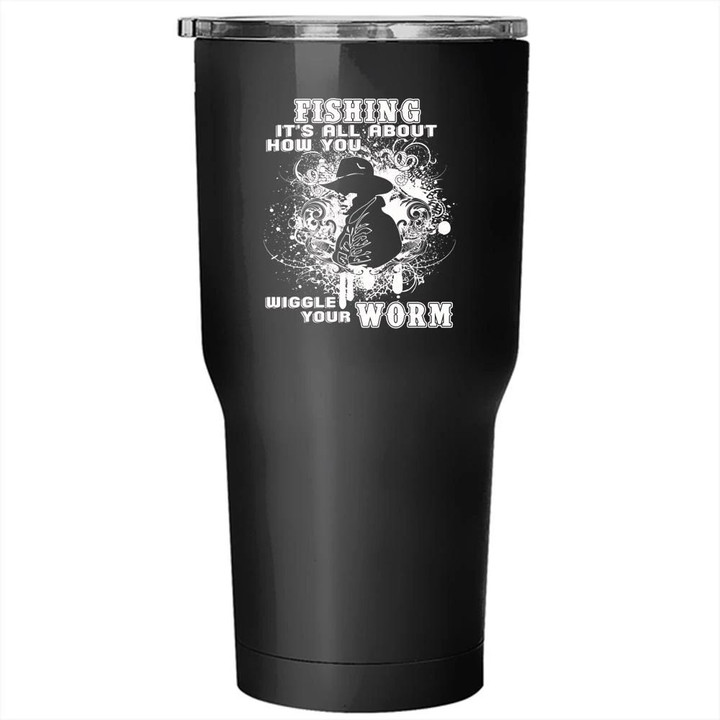 Fishing Is All About Stainless Steel Large Tumbler