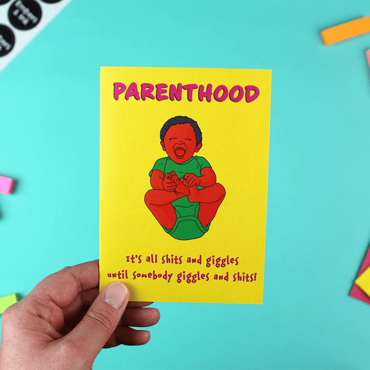 Parenthood Greetings Folder Greeting Card Set Of 10
