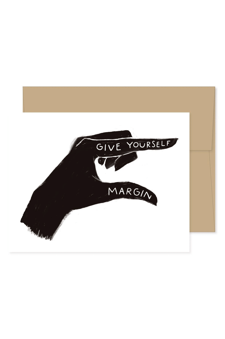 Give Yourself Margin Folder Greeting Card Set Of 10