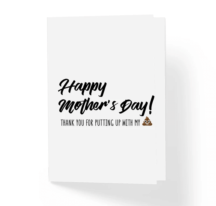 Funny Mother's Day Greeting Card Folder Greeting Card Set Of 10