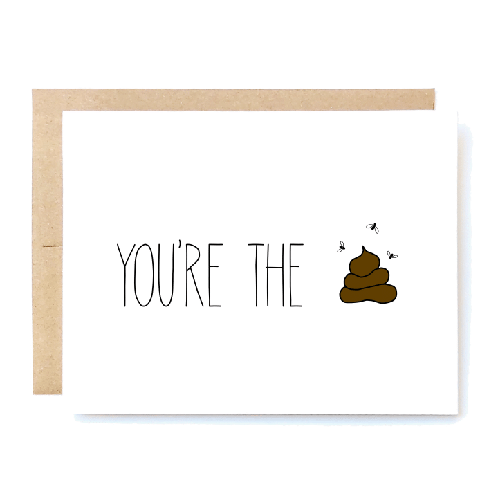 You Are The Shit Folder Greeting Card Set Of 10