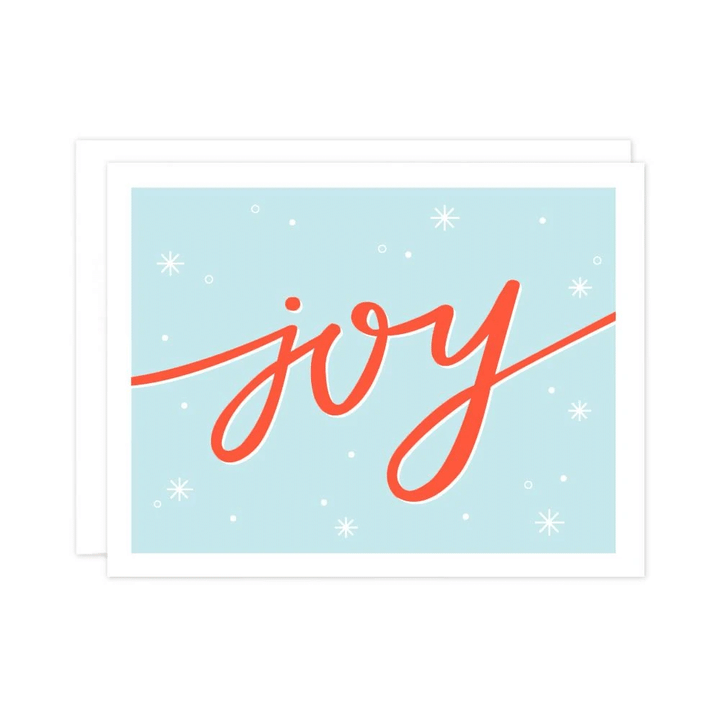 White Star Festive Joy Folder Greeting Card Set Of 10