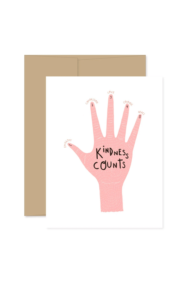 Kindness Counts Folder Greeting Card Set Of 10