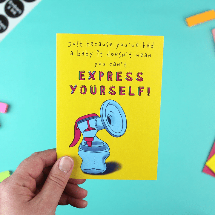 Express Yourself New Parent Folder Greeting Card Set Of 10