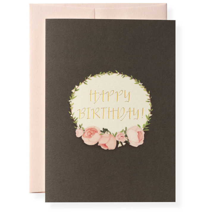 Bella Birthday The Blooming Folder Greeting Card Set Of 10