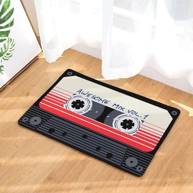 Lovely Cassette Nice Design Doormat Home Decor