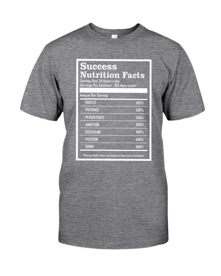 Nutritionist Success Nutrition Facts Special Simple Design Guys Tee