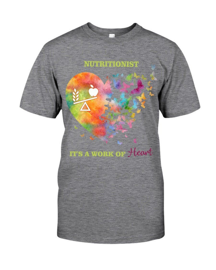 Nutritionist It's A Work Of Heart Special Design Guys Tee