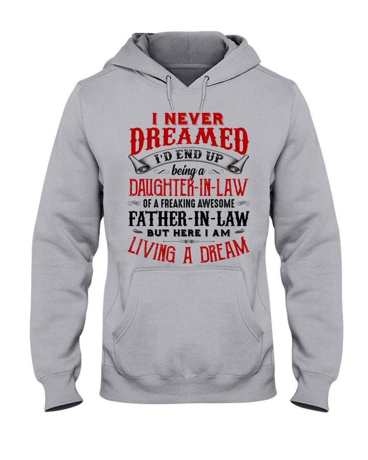 Daughter In Law Of A Freaking Awesome Father In Law Family Gift Hoodie