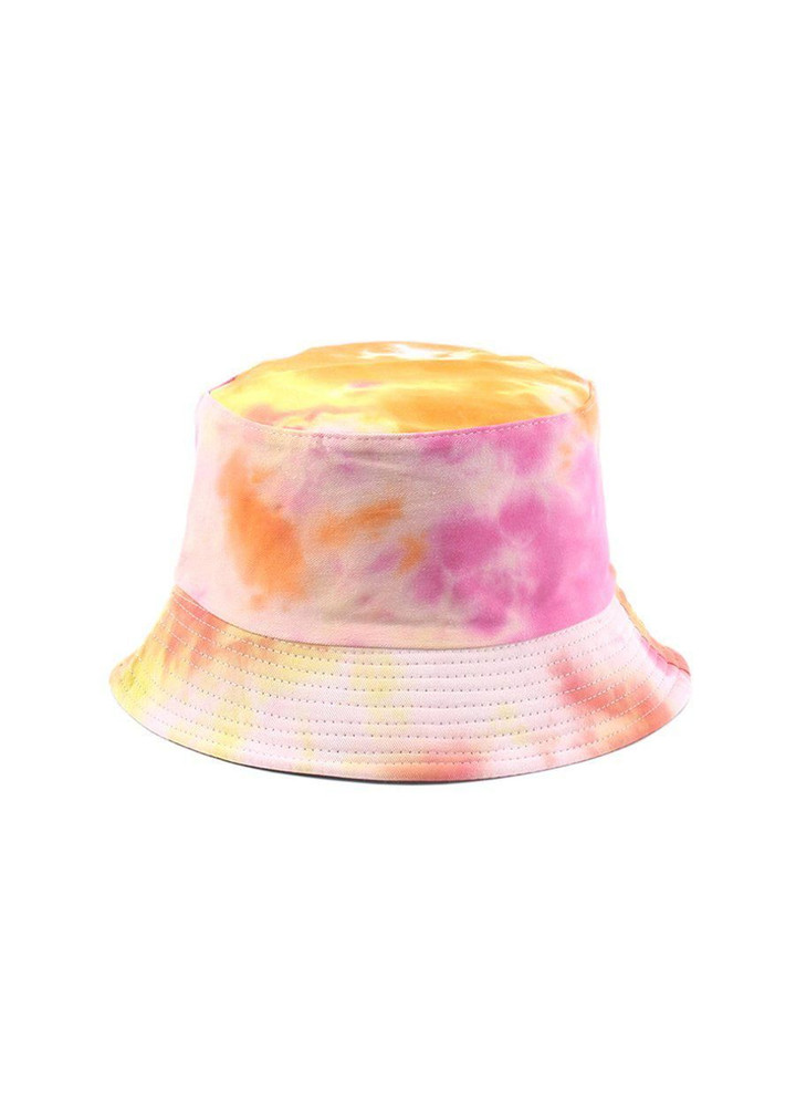 Multicolor Pink Tie Dye Cute Pattern Bucket Hat