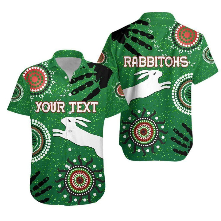 South Sydney Rabbitohs Indigenous Country Style 3D Hawaiian Shirt