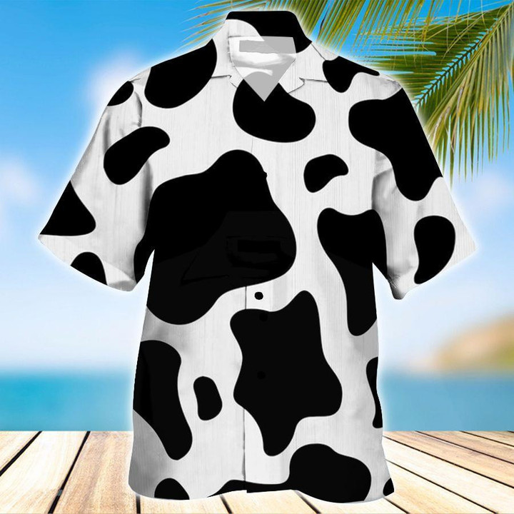 Dairy Cattle Ocean 3D Hawaiian Shirt