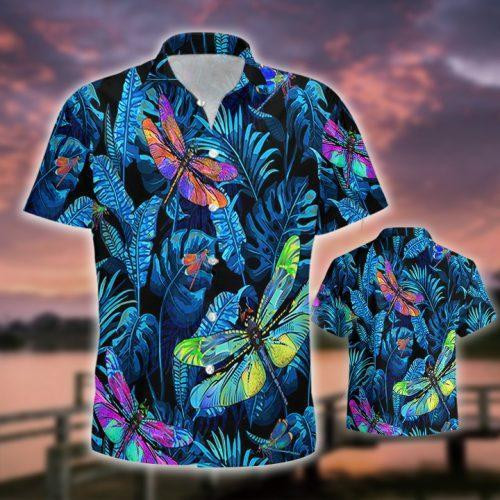 Dragonfly Tropical Beach Summer 3D Hawaiian Shirt