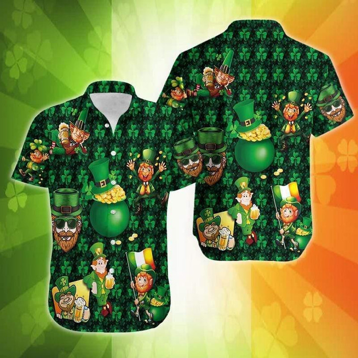 St Patrick's Day May Your Pockets Be Heavy Beach Summer 3D Hawaiian Shirt