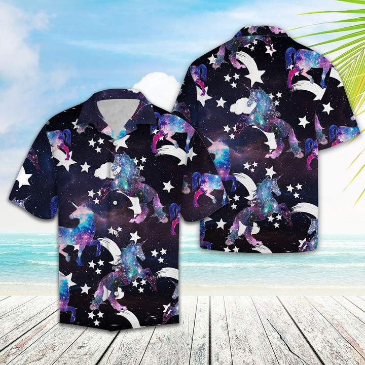 Awesome Unicorn TG5729- Beach Summer 3D Hawaiian Shirt