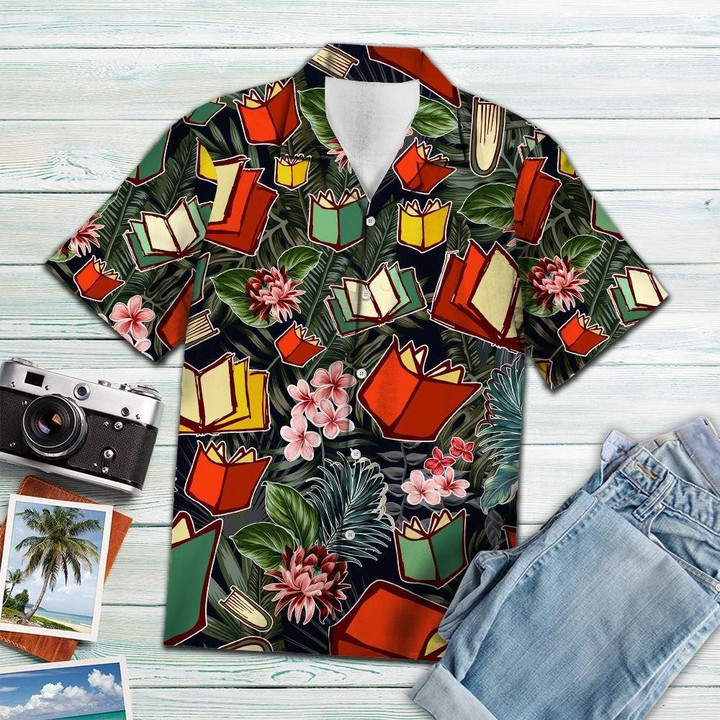 Book Tropical Beach Summer 3D Hawaiian Shirt