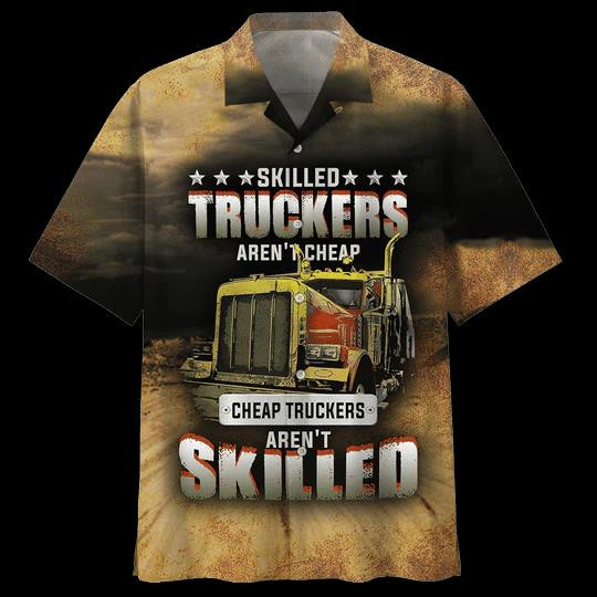Trucker Beach Summer 3D Hawaiian Shirt