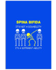 Spina Bifida Funny Design Gift For Friends Vertical Poster