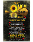 Daughter To Mom My Loving Mother Vertical Poster