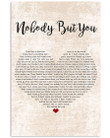 Nobody But You Lyrics By Blake Shelton Vertical Poster