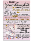 To My Granddaughter I Love You Gift For Granddaughter Vertical Poster
