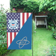 Us Coast Guard Electronics Technician Et Garden Garden Flag House Flag 12 Inches X 18 Inches