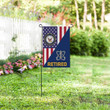 Us Navy Electronics Warfare Technician Navy Ew Retired Garden Garden Flag House Flag