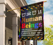 Lgbtq Human Beings Colours May Vary Garden Flag House Flag