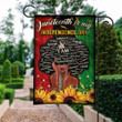 Juneteenth Is My Independence Day Printed Garden Flag House Flag