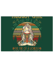 August Girl The Soul Of A Witch The Fire Of Lioness For Birthday Gift Horizontal Poster