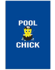 Billard Pool Chick Funny Design Gift For Friends Who Loves Billard Vertical Poster
