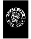 Death Grip Disc Golf Simple Unique Custom Design Vertical Poster