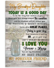 I Love You Forever And Always Lovely Message From Mom Gifts For Daughter Vertical Poster