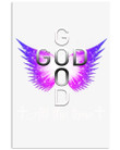 God Is Good Simple Unique Custom Design Vertical Poster