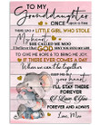 I Love You Forever And Always Quote Gift For Granddaughter From Moo Vertical Poster