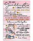 I Love You Forever And Always Quote Gift For Granddaughter From Nana Vertical Poster