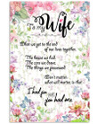 I Had You And You Had Me Great Gift From Husband To Wife Vertical Poster