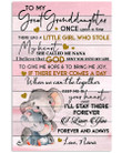 To My Great Granddaughter Once Upon A Time There Was A Little Girl Gifts Vertical Poster