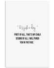 It's Just A Dog That's My Child Gifts For Dog Lovers Vertical Poster