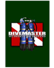 Divemaster We Swim In The Deep End Custom Gift For Scuba Diving Lovers Vertical Poster