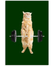 Cat Deadlift Powerlifting Trending For Weightlifting Lovers Vertical Poster