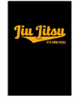 It's How I Roll Simple Custom Design For Jiu Jitsu Lovers Vertical Poster