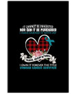 It Cannot Be Inherited I Own It Forever The Titles Ovarian Cancer Survivor Vertical Poster